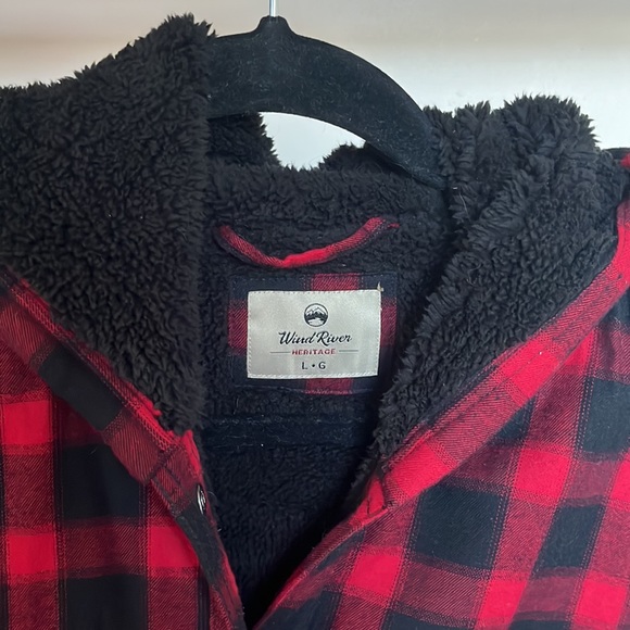 WindRiver Sherpa Lined Flannel Jacket - Picture 2 of 4